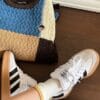 Sneakers Adidas Samba XLG blanc (4)