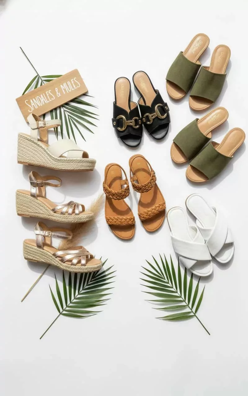 Sandales-Mules Sandales-Mules